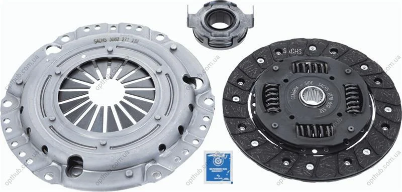 Зчеплення, комплект SKODA 1.3 (Вир-во) SACHS 3000 950 022 (фото 1)