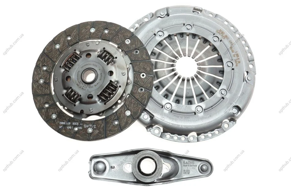 Зчеплення AUDI, SKODA, VW, SEAT, 07- (Вир-во) SACHS 3000 950 072 (фото 1)