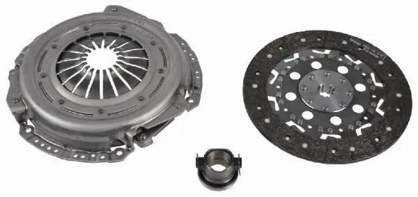 Комплект зчеплення з підшипником (280мм) DODGE NITRO JEEP WRANGLER III 2.8D/3.7 04.07- SACHS 3000 950 078 (фото 1)