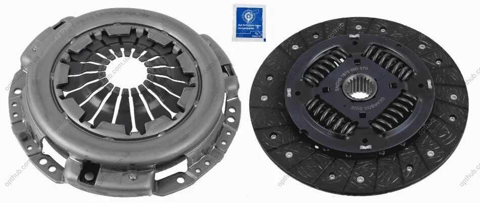 Комплект сцепления SUZUKI GRAND VITARA II, 09- (Выр-во) SACHS 3000 950 845 (фото 1)