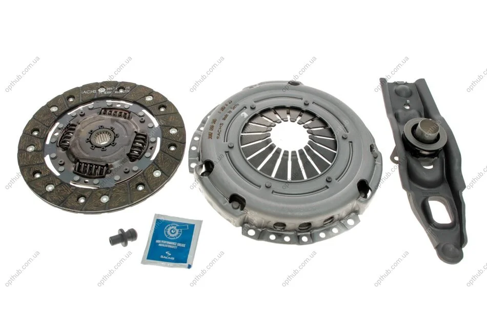 Комплект зчеплення SMART: FORFOUR, FORTWO CABRIO, FORTWO COUPE -ua SACHS 3000 951 038 (фото 1)