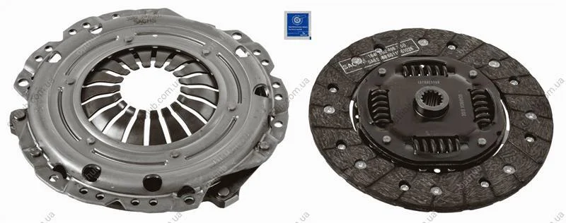 Комплект зчеплення Opel 16 06 209 (Вир-во) SACHS 3000 951 071 (фото 1)