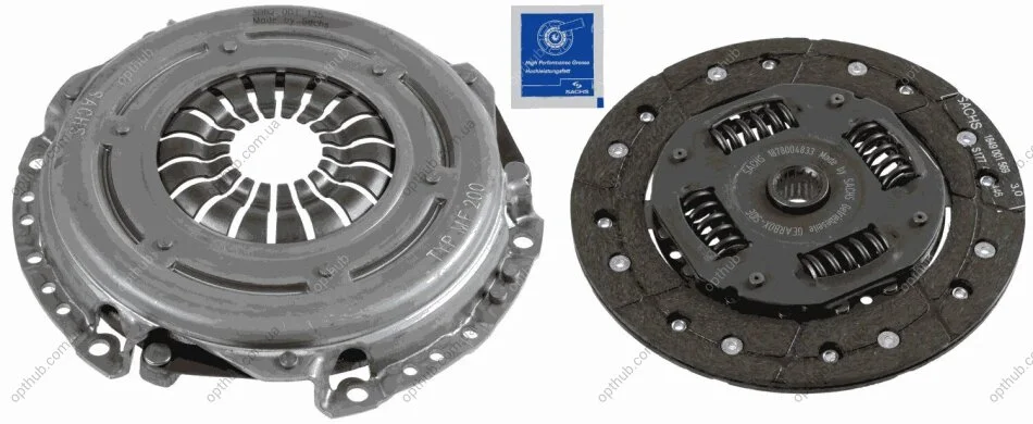 Комплект зчеплення FORD: FIESTA VI -ua SACHS 3000 951 080 (фото 1)