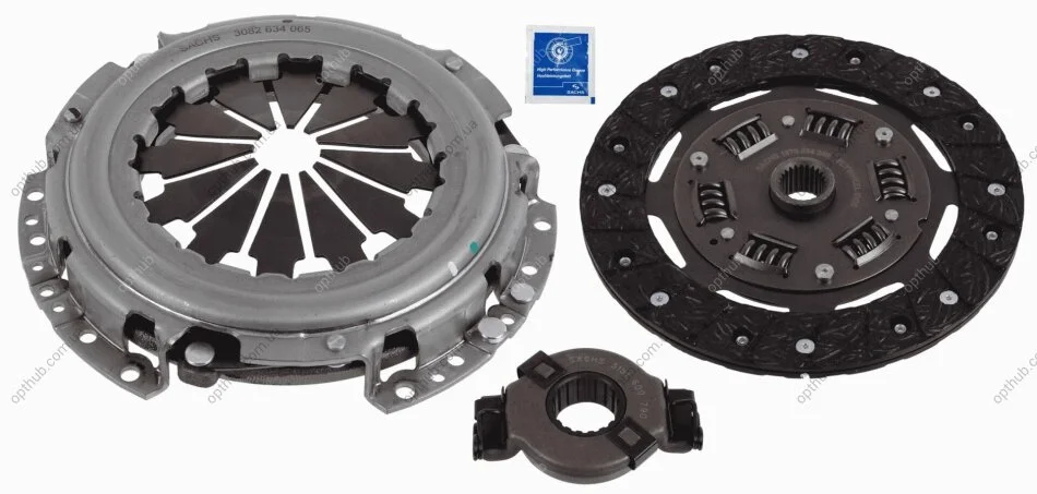 Комплект зчеплення VW CADDY II МІНІВЕН (9K9B), CADDY II ФУРГОН/МІНІВЕН (9K9A), DERBY (86C, 80), G SACHS 3000 951 664 (фото 1)