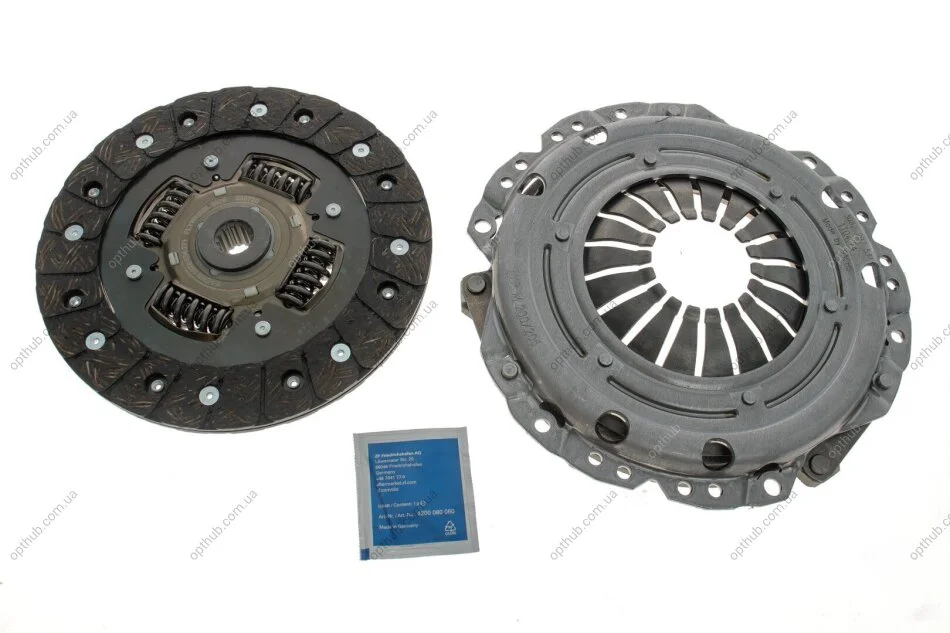 Комплект зчеплення OPEL: ASTRA G (98>2005) 1.7CDTI, 1.7DTI, 1.7TD, 1.8I, ASTRA H (2004>) 1.7CDTI, SACHS 3000 951 687 (фото 1)