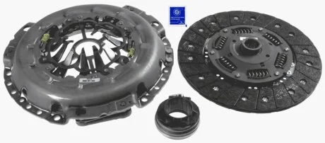 Комплект зчеплення AUDI: A4 AVANT (8ED), A4 CONVERTIBLE (8H7, 8HE), A4 (8EC), A6 ALLROAD (4FH), -ua SACHS 3000 951 848
