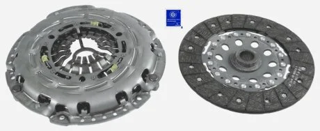 Комплект сцепления MITSUBISHI GRANDIS, LANCER VIII, OUTLANDER II (произ-во) SACHS 3000 951 955