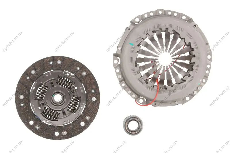 Комплект зчеплення (200мм) CITROEN C1 II PEUGEOT 108, 207 TOYOTA AYGO 1.2/1.4D/1.6 03.07- SACHS 3000 954 492 (фото 1)
