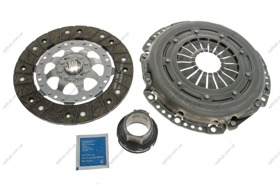 Комплект зчеплення BMW :3 (E46) 316 I (77 КВТ ; 04/2000 - 02/2005 318 I (87 КВТ ; 12/1997 - 09/20 -ua SACHS 3000 970 093 (фото 1)