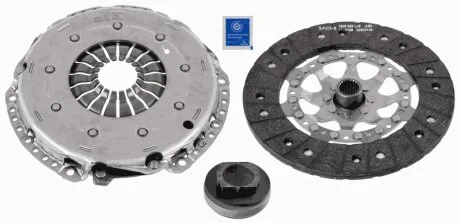 Комплект сцепления PSA, C5 2.0 HDI, 307, 407, 607 2.0 HDI. FIAT ULYSSE (179AX) 2.0 D MULTIJET К SACHS 3000 970 106