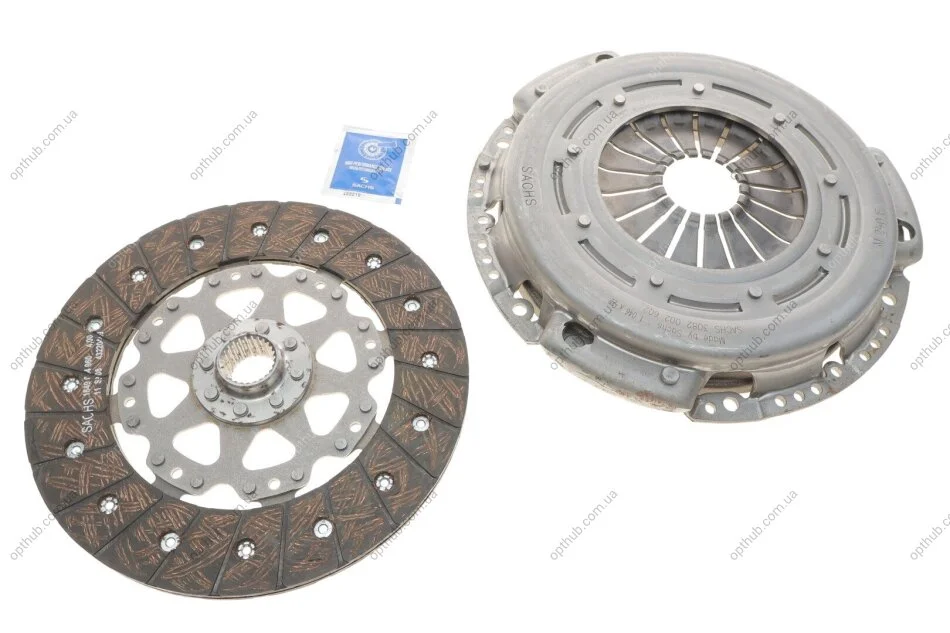 Комплект зчеплення MB C-CLASS (W204) E-CLASS (W212) C 180 CDI (204.000); C 200 CDI (204.001); C -ua SACHS 3000 970 135 (фото 1)