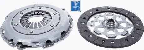 Комплект зчеплення NISSAN: QASHQAI / QASHQAI +2 I (J10, NJ10, JJ10E), QASHQAI II SUV (J11, J11_) -ua SACHS 3000 970 137