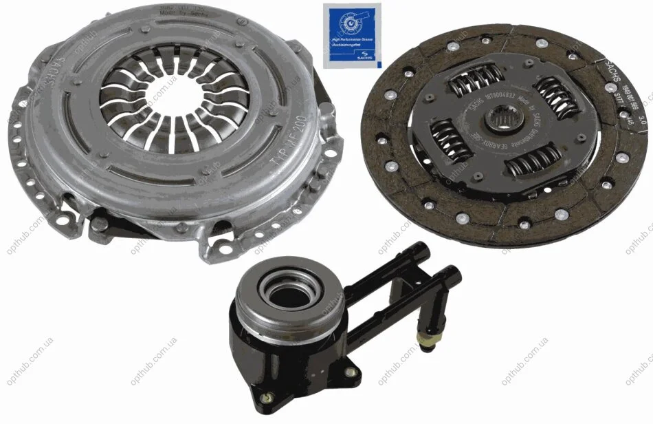 Комплект зчеплення FORD: FIESTA VAN, FIESTA VI -ua SACHS 3000 990 314 (фото 1)