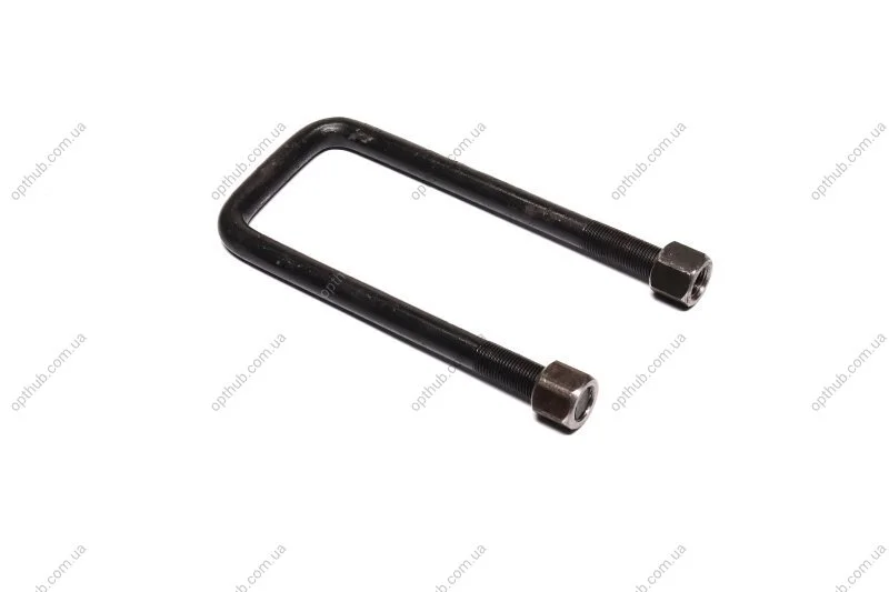 Скоба крепления рессоры (стремянка) задней ГАЗ М16х1,5 L=195 с гайкой (выр-во Самборский МЗ) Самборский ДЕМЗ, г. Самбор 3302-2912408-30 (фото 1)