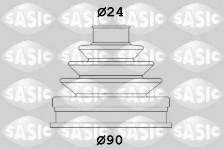 Комплект пильовика приводного валу. SASIC 1906047