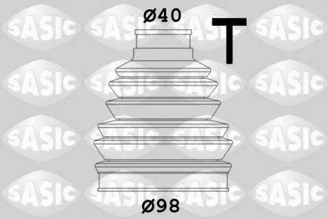 Ремонтний комплект пильника шруса з елементами монтажу SASIC 2933023