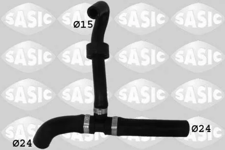 Патрубок радиатора VAG A6 II, Passat V Sasic SASIC 3406051
