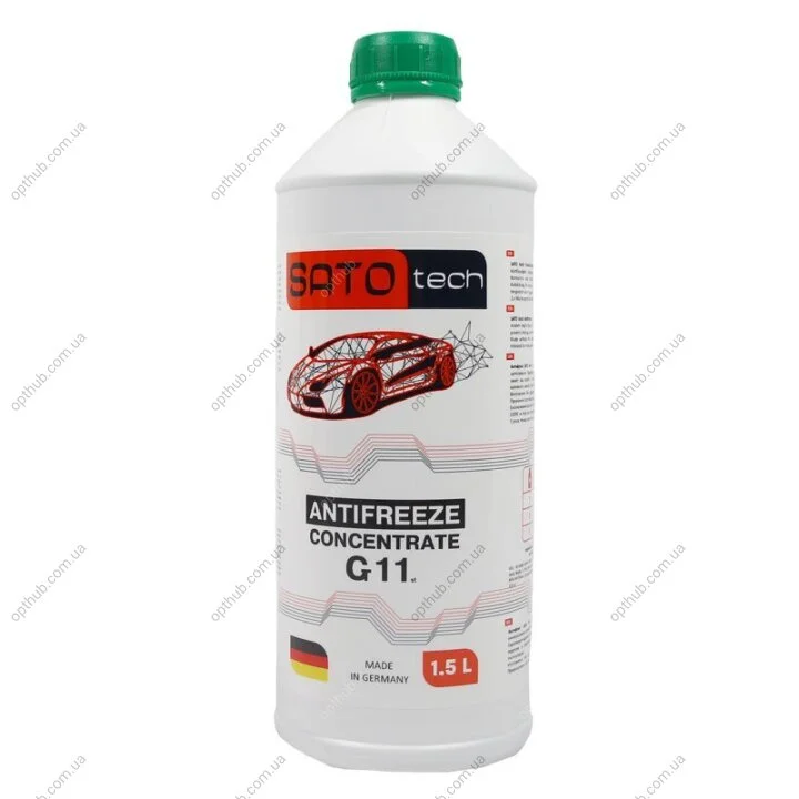 SATO Антифриз зелений (-80С) 1,5л.G11 SATO TECH G1101G (фото 1)