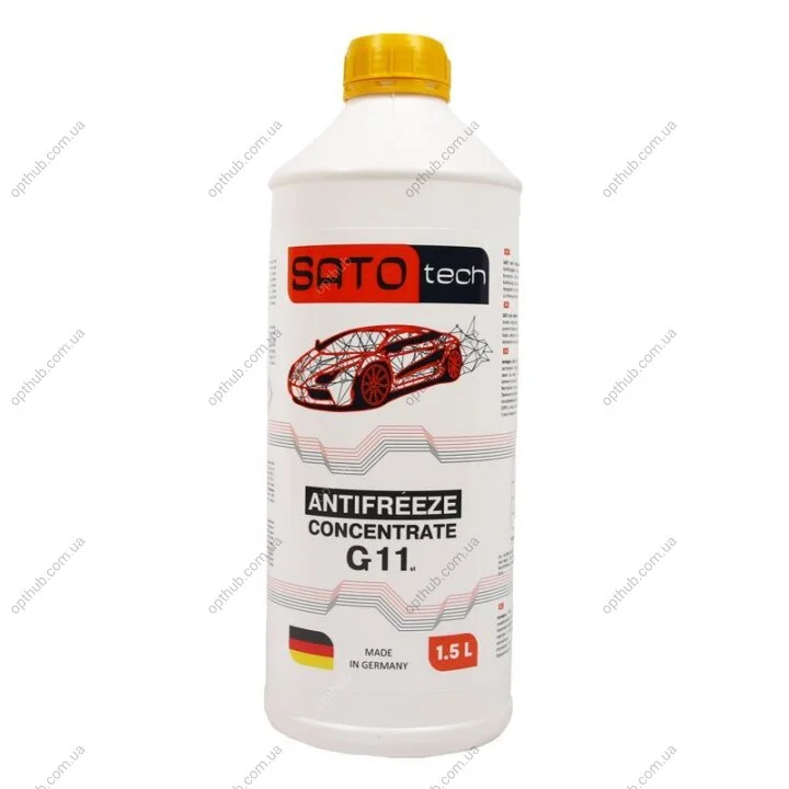 SATO Антифриз жовтий (-80С) 1,5л. G11 SATO TECH G1101Y (фото 1)