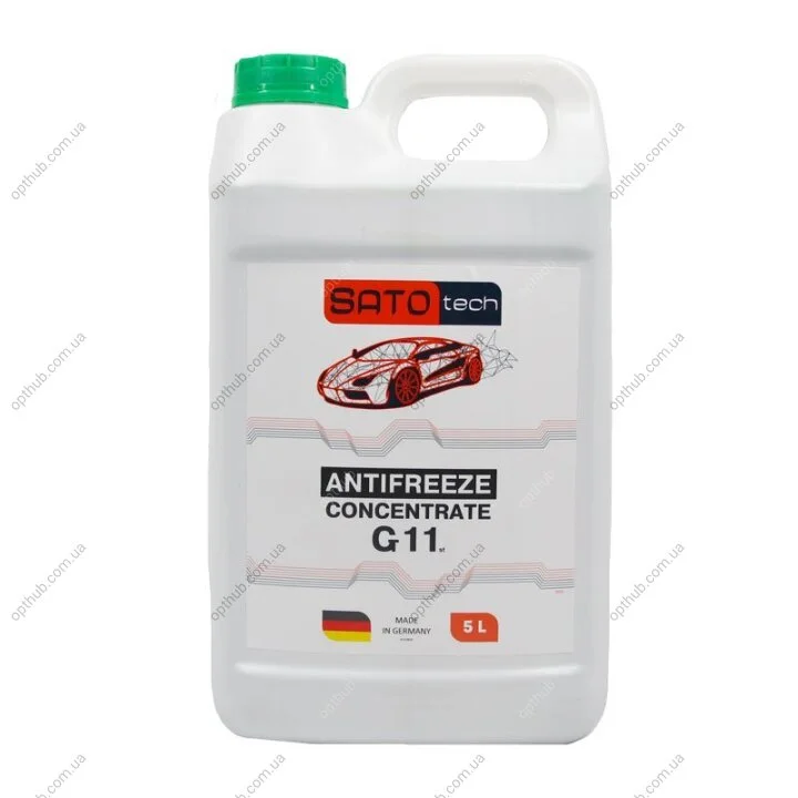 SATO Антифриз зелений (-80С) 5л. G11 SATO TECH G1105G (фото 1)