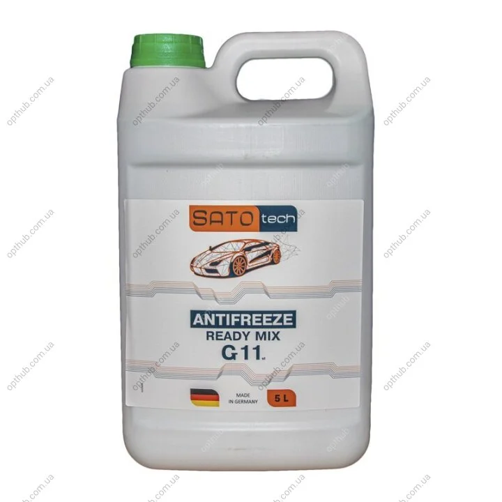 SATO Антифриз зелений READY MIX (-35С) 5л SATO TECH G1105GRM (фото 1)
