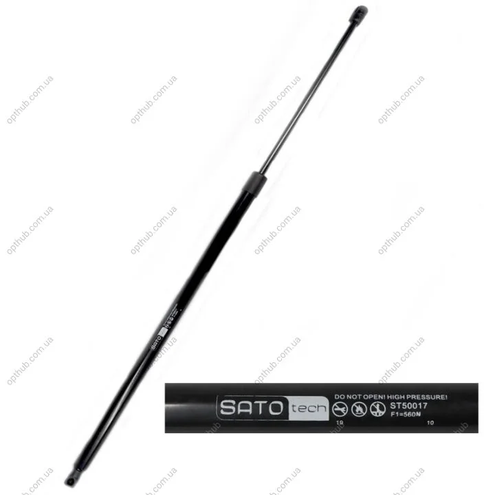 SATO Амортизатор багажника F=640N, L=82.9см, H=28.9см SATO TECH ST50017 (фото 1)