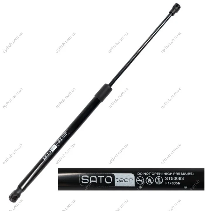 SATO Амортизатор багажника, F=635N, L=50см, H=20.5см SATO TECH ST50063 (фото 1)