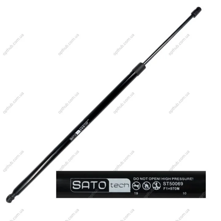 SATO Амортизатор багажника, F=970N, L=75.5см, H=20.6см SATO TECH ST50069 (фото 1)