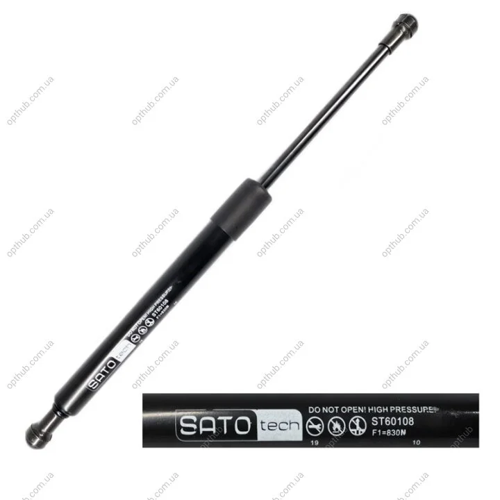SATO Амортизатор капота, F=830N, L=32.6см, H=9.5см SATO TECH ST60108 (фото 1)
