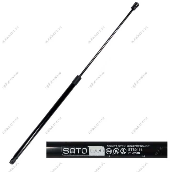 SATO Амортизатор капота, F=240N, L=73см, H=30.8см SATO TECH ST60111 (фото 1)