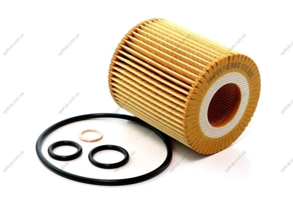 Фільтр масляний BMW 1 (E81), 3 (E46, E90), 5 (E60), X1 (E84), Z4 (E85), 1.6-2.5, 00-15 (FOE166/1D) SHAFER FOE1661D (фото 1)