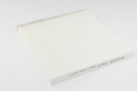 Фільтр салонний Nissan Micra (10-20), Note (13-), Versa (14-20), Chevrolet City Express (18-20) SHAFER SA635