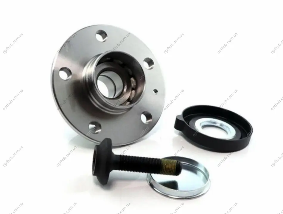Маточина колеса задн Audi A4, A5, A6, 08-, ABS, монт. ккт. SHAFER SH15744K (фото 1)