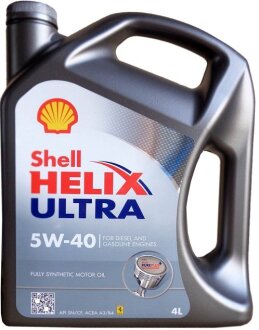 Олива моторна Helix Ultra 5W-40, 4л. SHELL 550040562