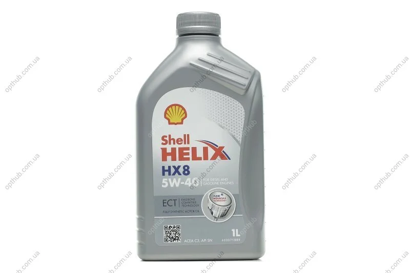 Масла моторные Helix HX8 ECT 5W-40 (Канистра 1л) SHELL 550047772 (фото 1)