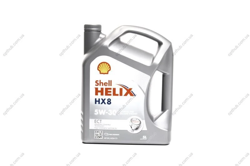 Масла моторные Helix HX8 ECT C3 5W-30 (Канистра 5л) SHELL 550048100 (фото 1)