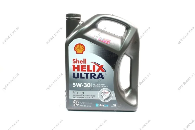 Масла моторные Helix Ultra ECT С3 5W-30 SN/CF (Канистра 4л) SHELL 550050441 (фото 1)