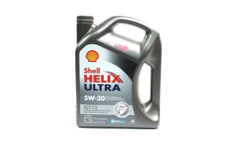 Олива моторна Helix Ultra ECT С3 5W-30 SN/CF (Каністра 4л) SHELL 550050441