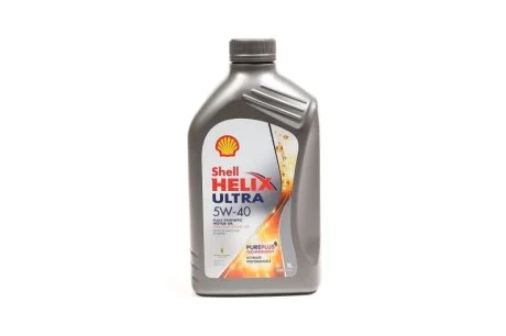 Масла моторные Helix Ultra SAE 5W-40 (Канистра 1л) SHELL 550052677