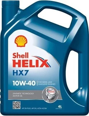 Масла моторные Helix HX7 SAE 10W-40) SHELL 550053737 (фото 1)