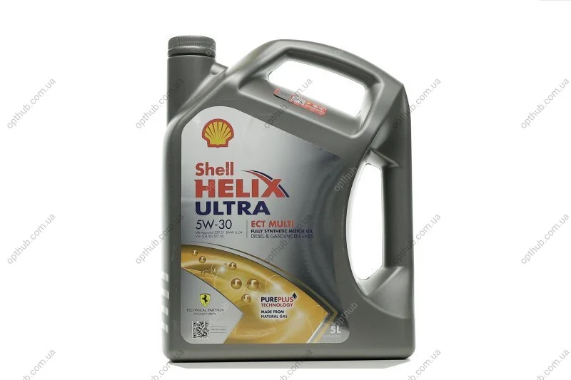 Масла моторные Helix Ultra ECT MULTI 5W-30 (Канистра 5л) SHELL 550058158 (фото 1)