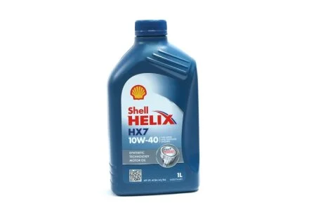 Масла моторные Helix HX7 SAE 10W-40 (Канистра 1л) SHELL 550070412