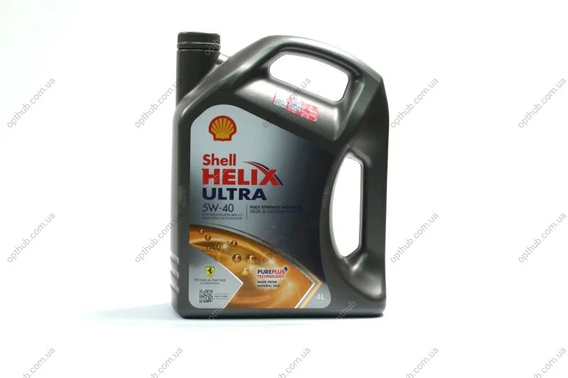Масла моторные Helix Ultra SAE 5W-40 (Канистра 4л)) SHELL 550073588 (фото 1)