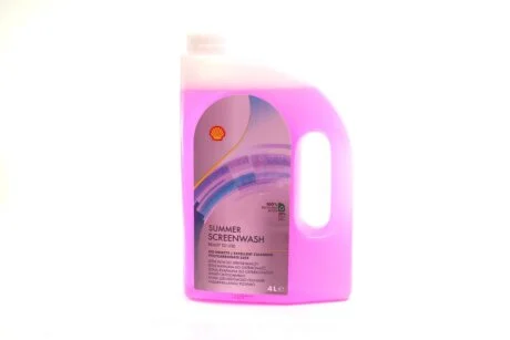 Омыватель стекла летний Summer Screenwash (ready) 4л SHELL AS37A