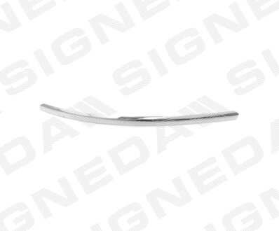 Молдинг на ґрати в бампері. AUDI A6 (C6), 05 - 08 Signeda PAD99027MAL
