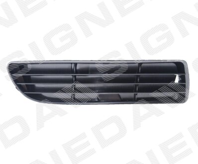 Решітка в бампер на AUDI A4 (B5) 1994-1999 Signeda PAD99900CR