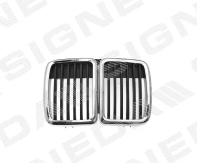 Решітка радіатора BMW 3 (E30), 11.82 - 94 Signeda PBM07003GC