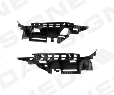 Кронштейн бампера на Peugeot 307 (3_), 03.01 - 09.05 Signeda PPG1401K