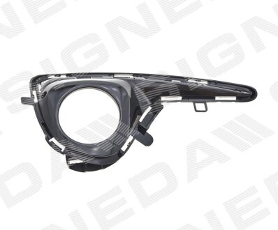 Решітка в бампер на Toyota Yaris H/B (XP150), 17 - 20 Signeda PTY99180CAR