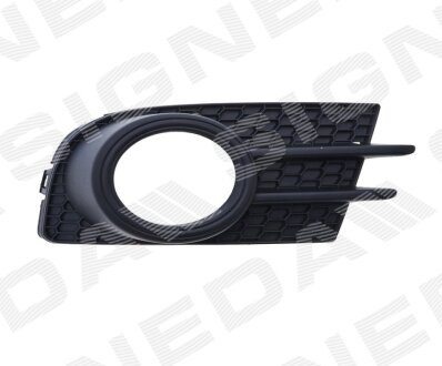 Решітка в бампер на VW Tiguan 2011-2016 Signeda PVG99206CAL